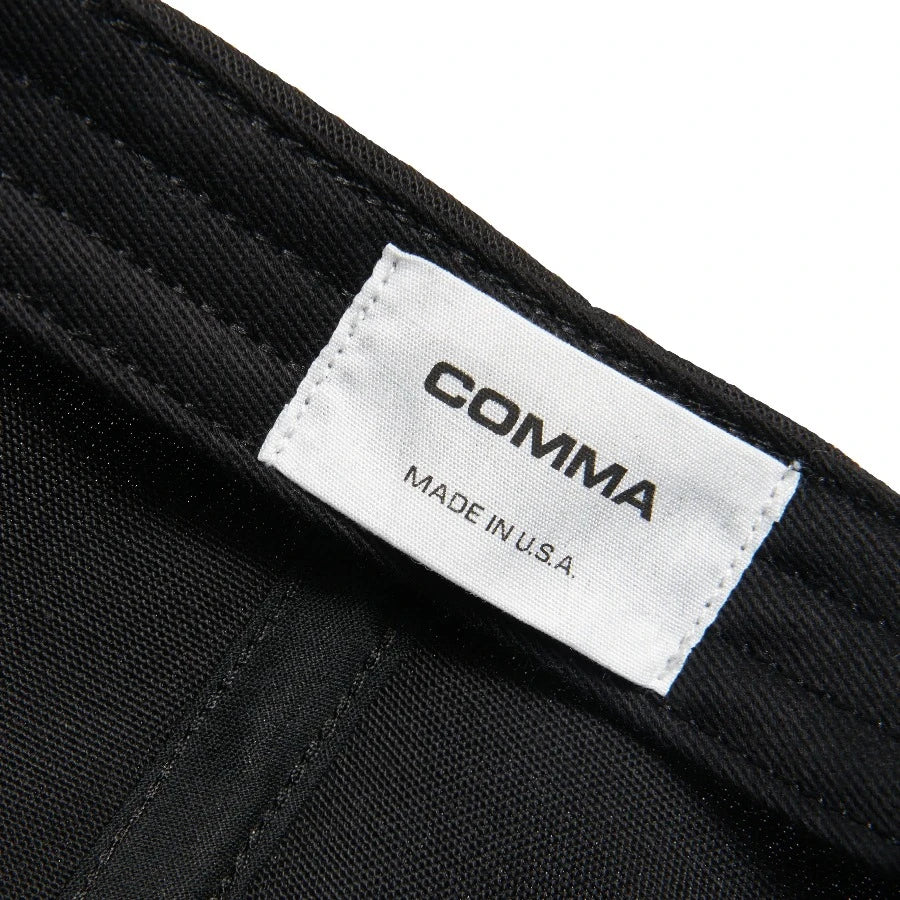 COMMA FAT STACKS HAT BLACK