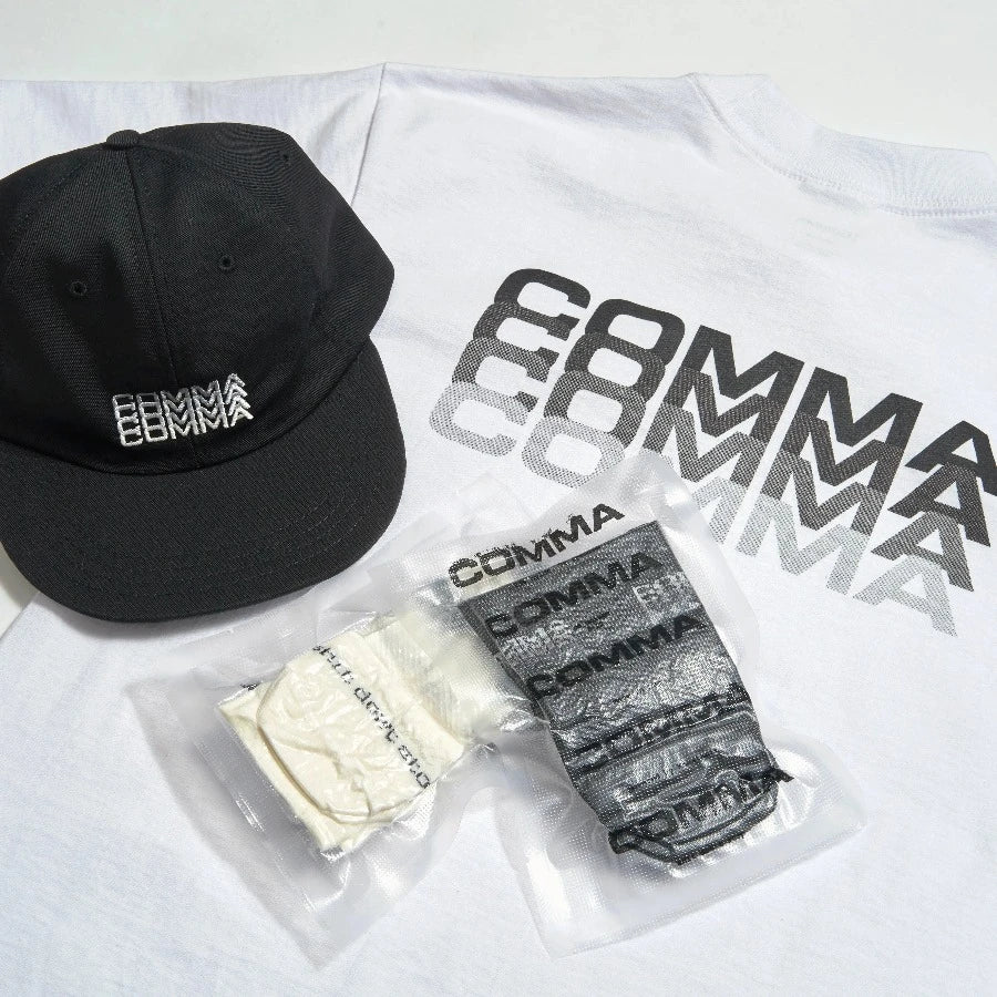 COMMA WOOLRAGE® SOCK "FAT STACKS" BLACK