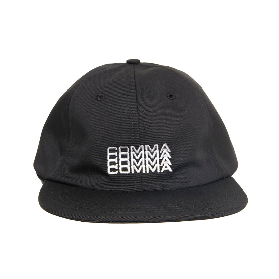 COMMA FAT STACKS HAT BLACK