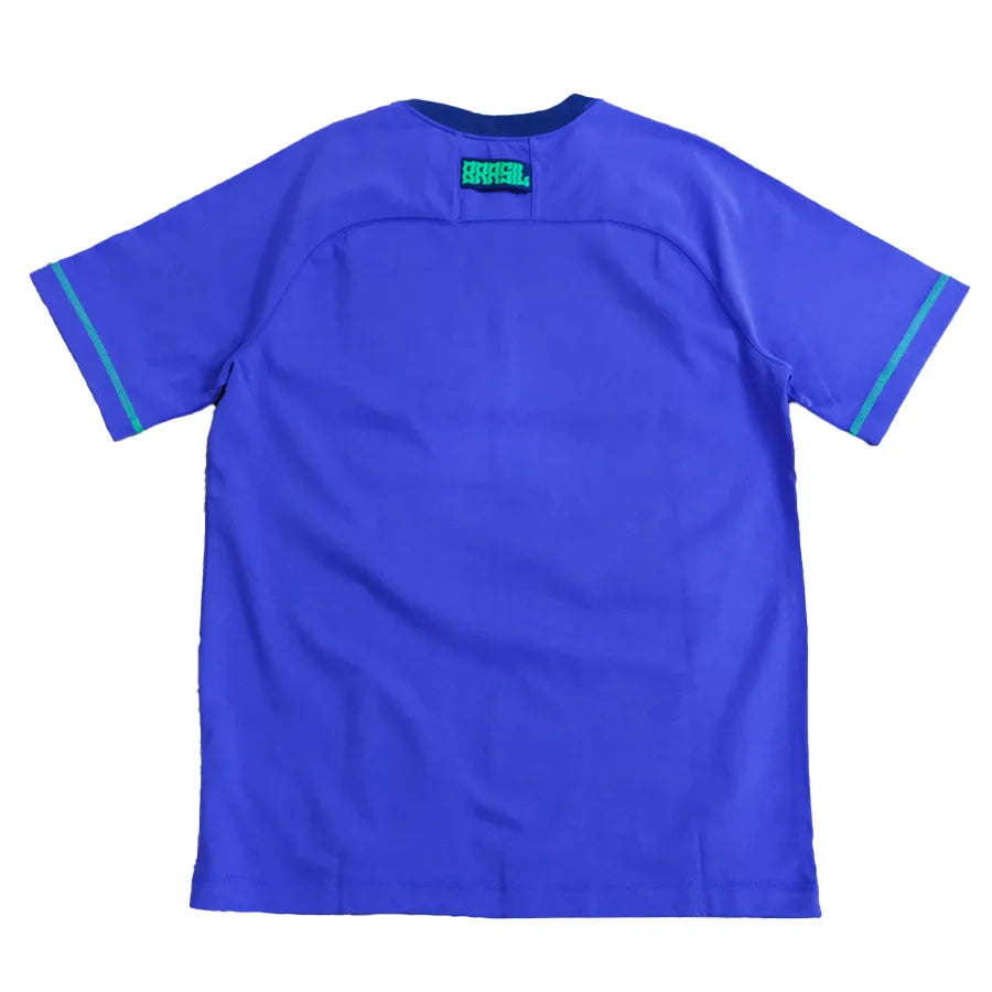 NIKE SOCCER BRAZIL TRAVEL SHIRT 2022 PURPLE