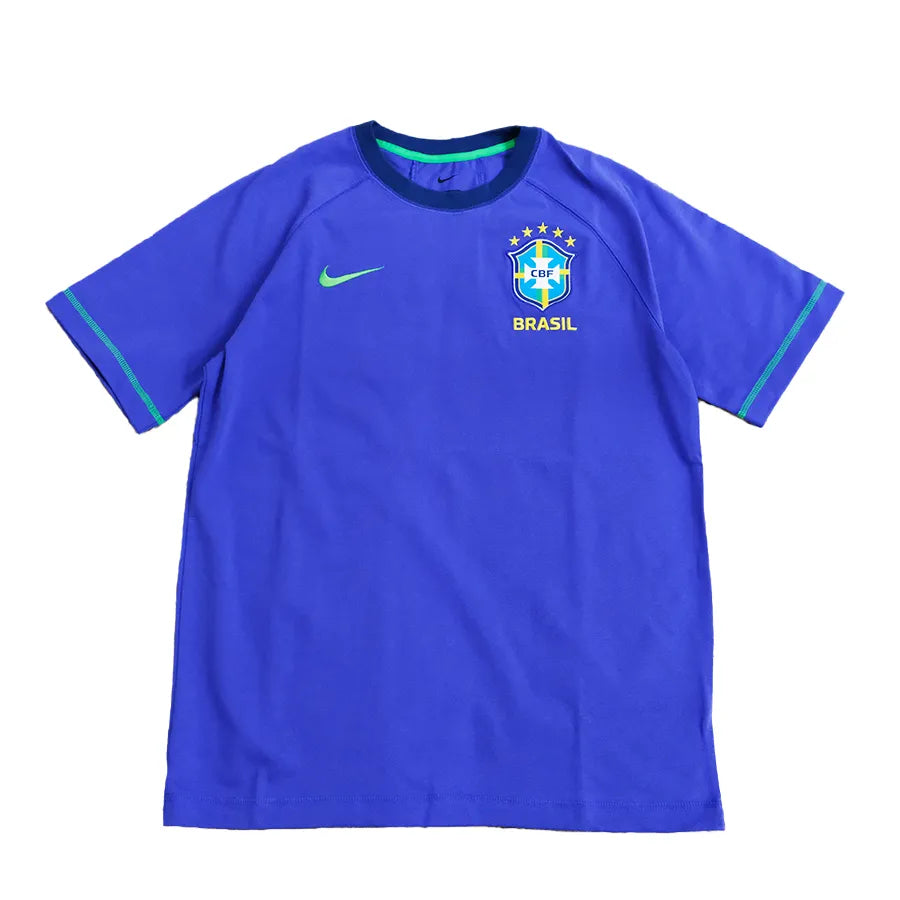 NIKE SOCCER BRAZIL TRAVEL SHIRT 2022 PURPLE