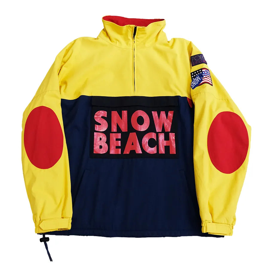 POLO RALPH LAUREN SNOW BEACH PULL OVER JACEKT SIZE L