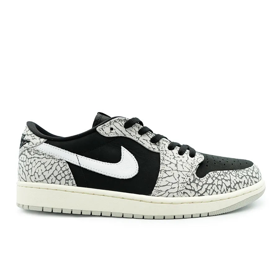 AIR JORDAN 1 RETRO LOW OG "BLACK CEMENT"