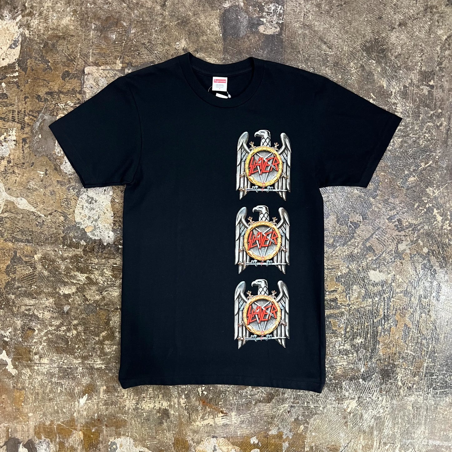 SUPREME SLAYER T-SHIRT BLACK