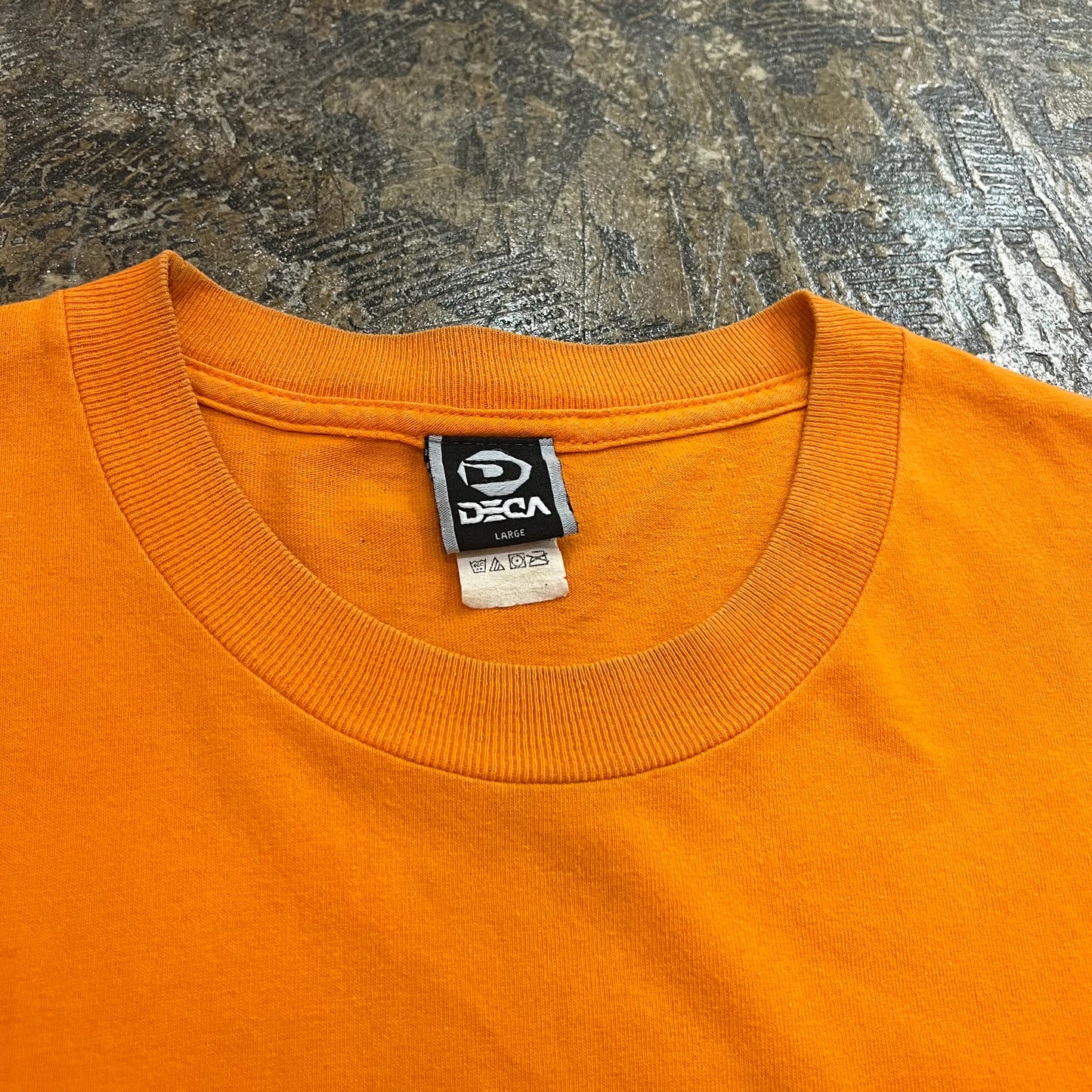 VINTAGE DECA DECAMON T-SHIRT ORANGE