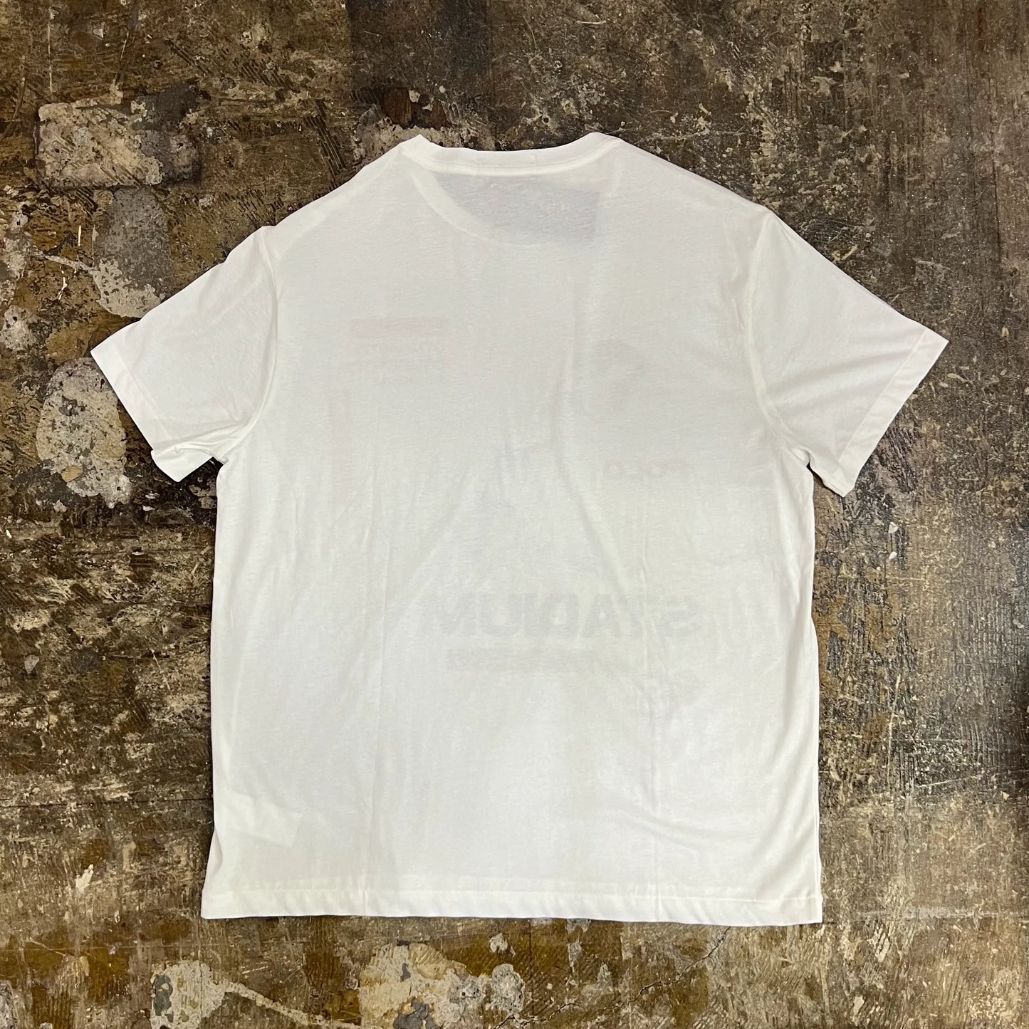 VINTAGE POLO RALPH LAUREN POLO STADIUM T-SHIRT WHITE