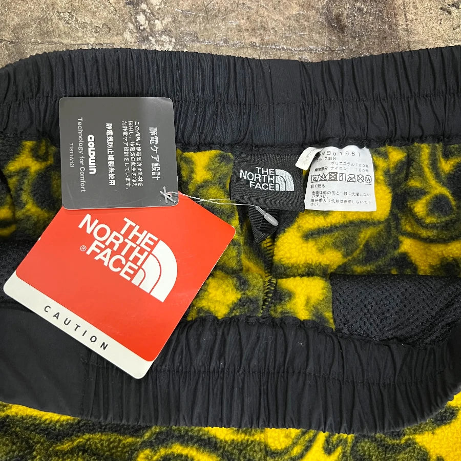 THE NORTH FACE 94 RAGE CLASSIC FLEECE PANTS LEOPARD YELLOW