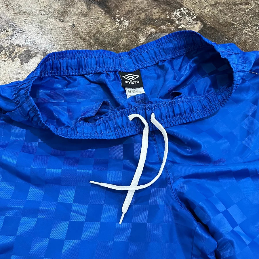 UMBRO FLIGHT CLUB SOCCER SHORTS BLUE
