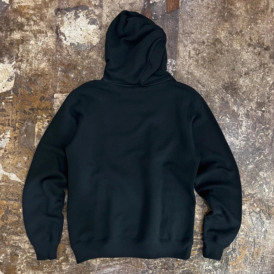 STUSSY FRAGMENT HOODY BLACK