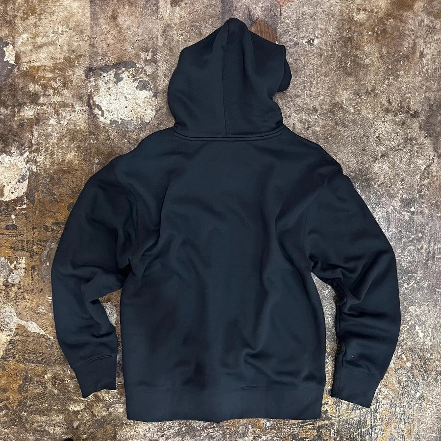 NIKE SB SCRIPT LOGO HOODY BLACK