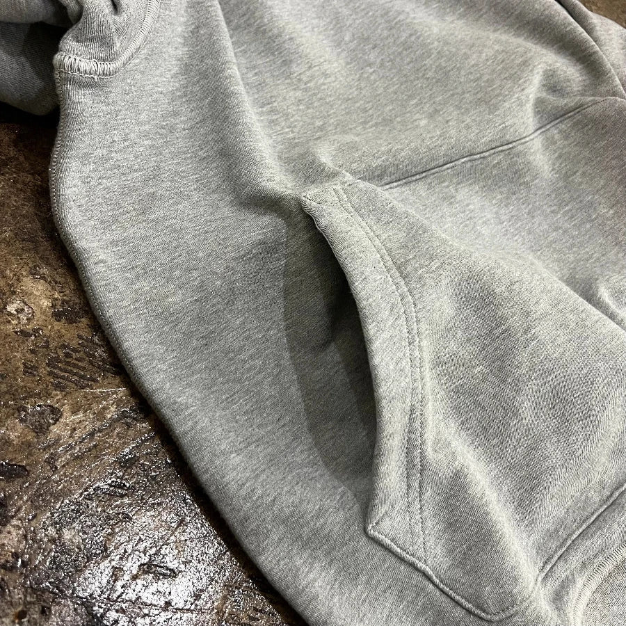 STONE ISLAND COTTON SWEAT HOODY GREY