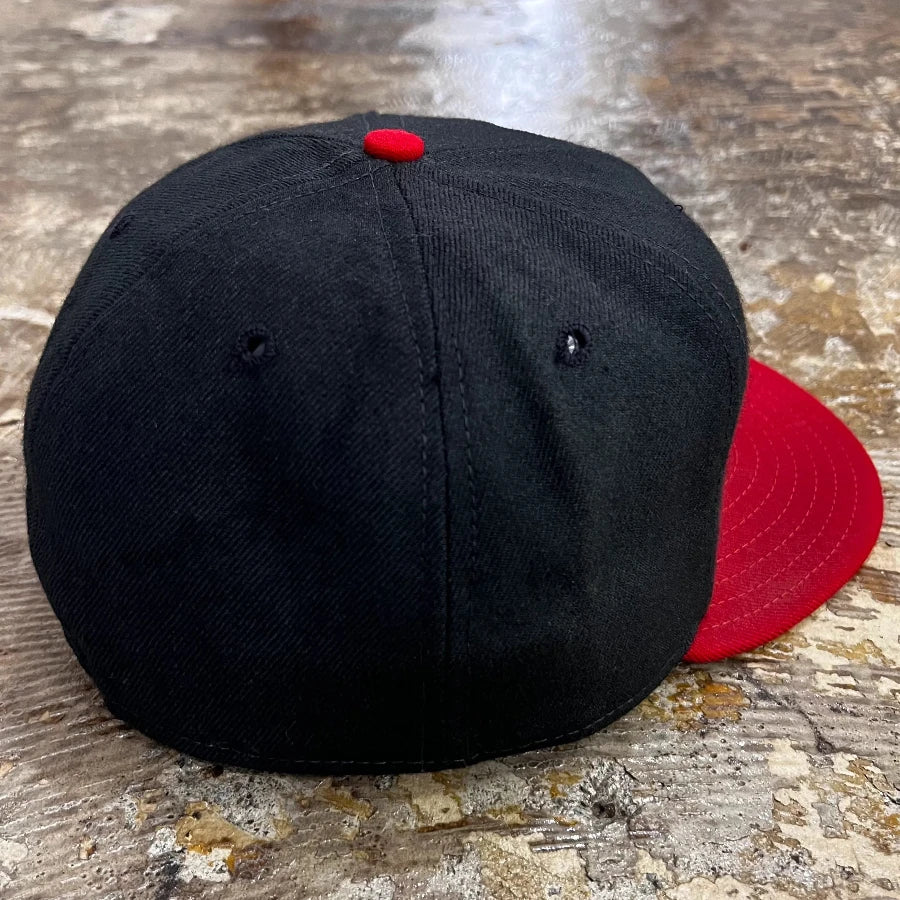 NEW ERA PORTLAND TRAIL BLAZERS FITTED HAT BLACK