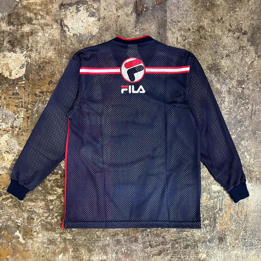 FILA MESH HOCKEY SHIRT NAVY