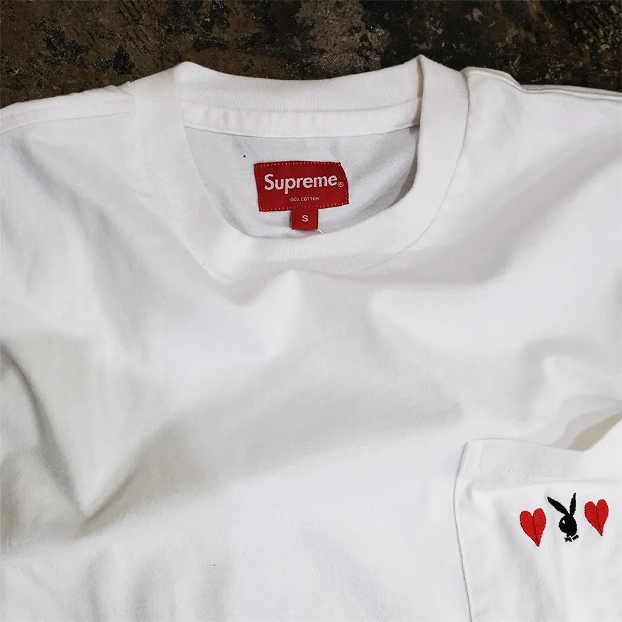 SUPREME PLAY BOY T-SHIRT WHITE