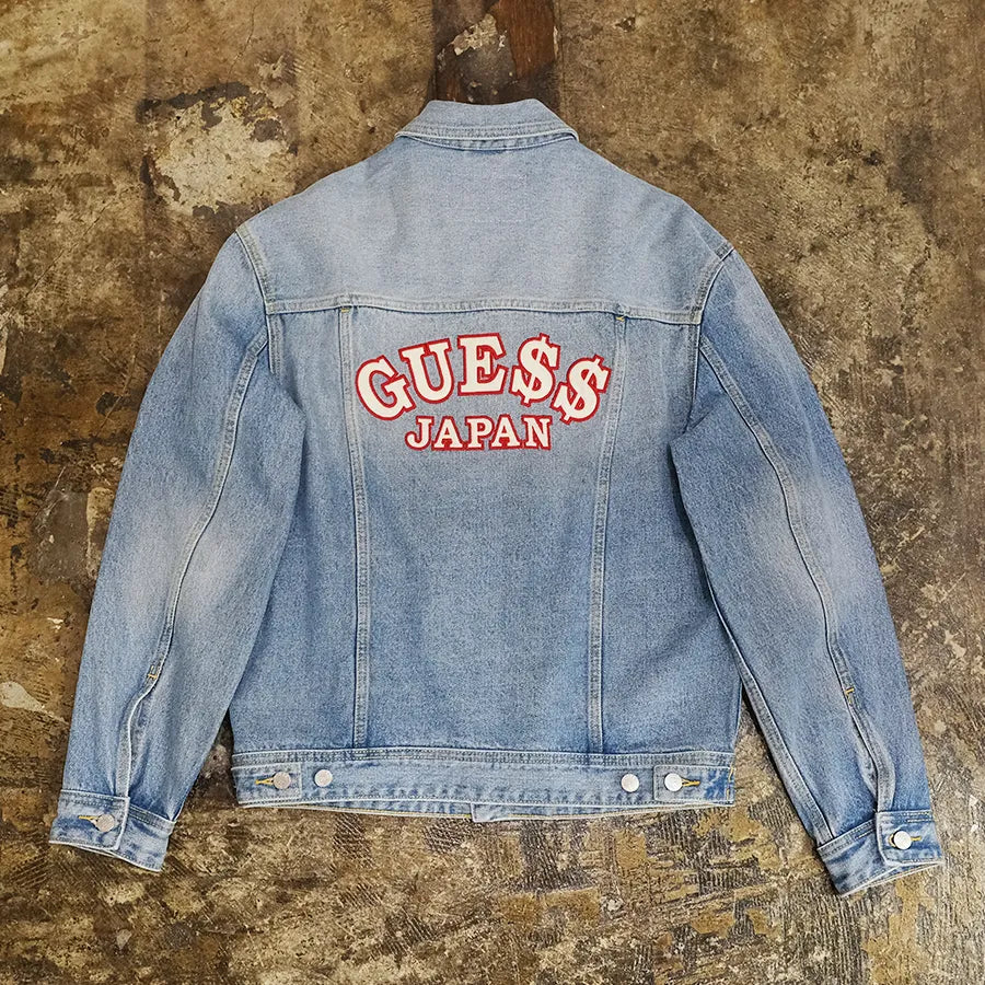 GUESS ORIGINALS ASAP ROCKY DILLON DENIM JACKET JAPAN LIGHT INDIGO