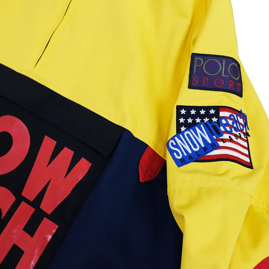 POLO RALPH LAUREN SNOW BEACH PULL OVER JACEKT SIZE L