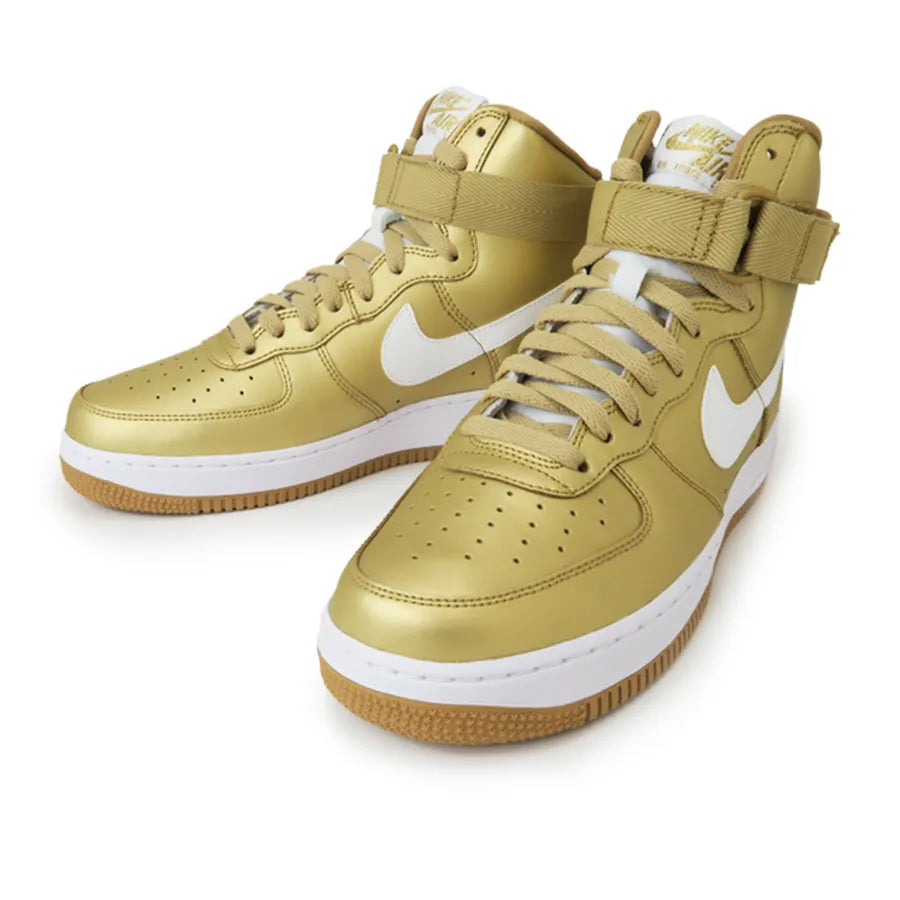 NIKELAB AIR FORCE 1 HIGH "METALLIC GOLD"