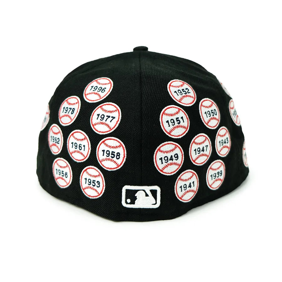 NEW ERA SPIKE LEE JOINT NEW YORK YANKEES 59FIFTY FITTED BLACK