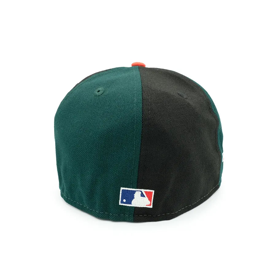 NEW ERA SAN FRANCISCO GIANTS OAKLAND ATHLETICS 59FIFTY FITTED "1989 WORLD SIRIES BATTLE OF THE BAY"