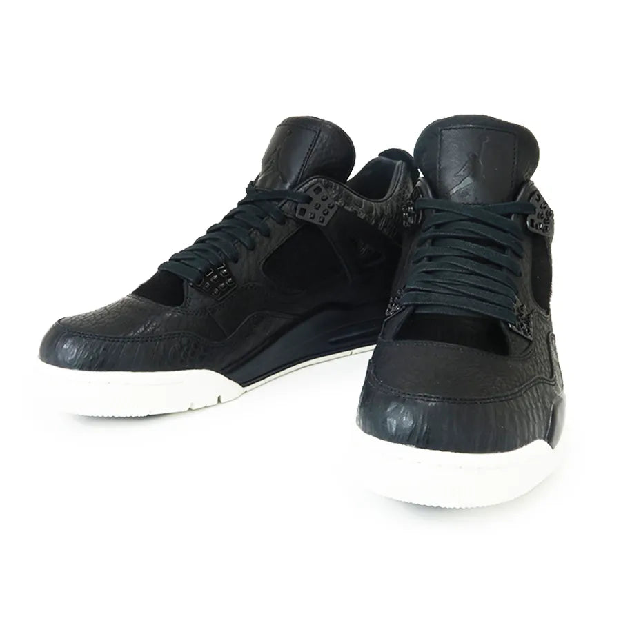 AIR JORDAN 4 RETRO "PONY HAIR BLACK"