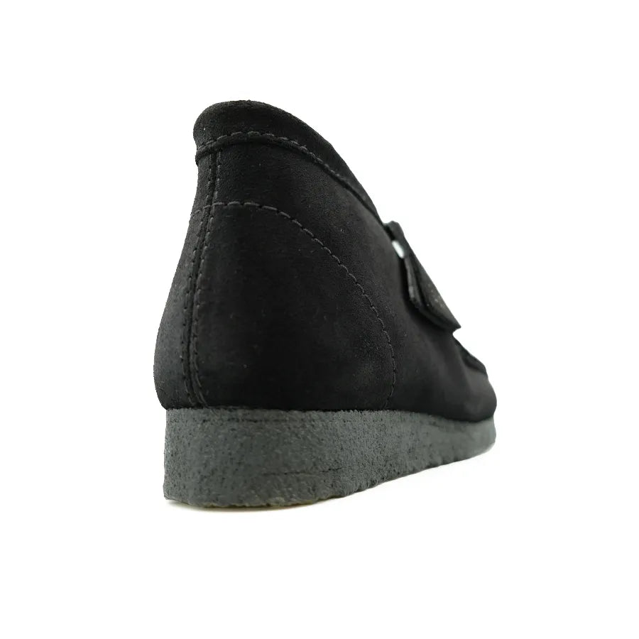 WALLABEE BOOT "BLACK SUEDE"