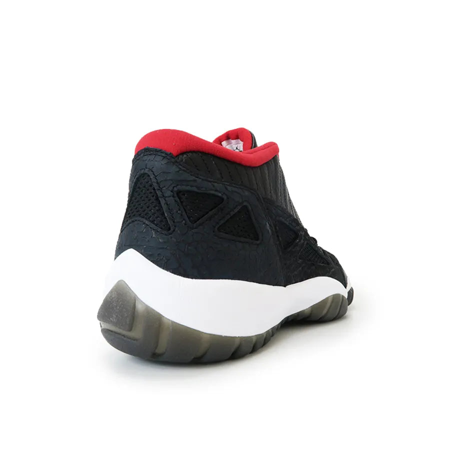 JORDAN 11 RETRO LOW IE "BLACK CHARCOAL RED" 2011