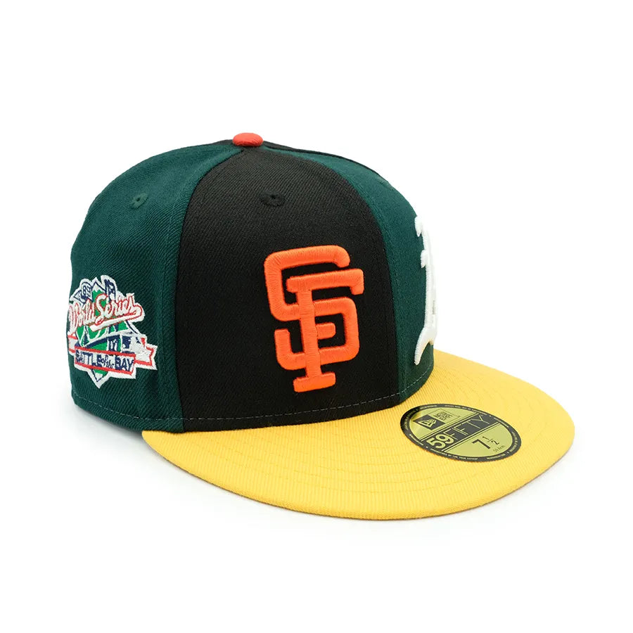 NEW ERA SAN FRANCISCO GIANTS OAKLAND ATHLETICS 59FIFTY FITTED "1989 WORLD SIRIES BATTLE OF THE BAY"