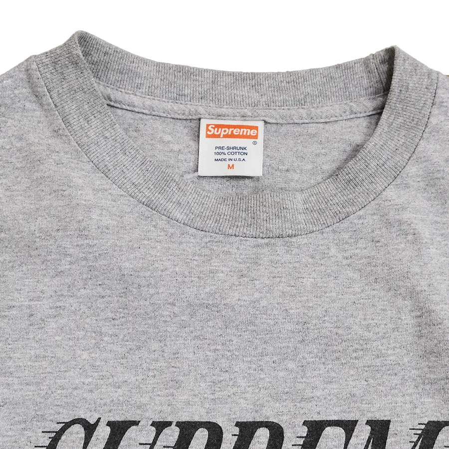 SUPREME T-SHIRT B PLEASE GREY