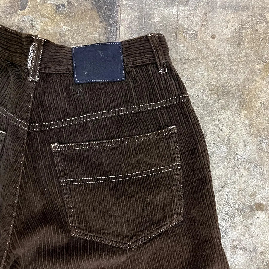 STUSSY CORDUROY PANTS BROWN