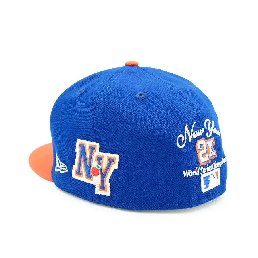 NEW ERA NEW YORK METS 59FIFTY FITTED "1986 WORLD SERIES 2X CHAMPIONS"