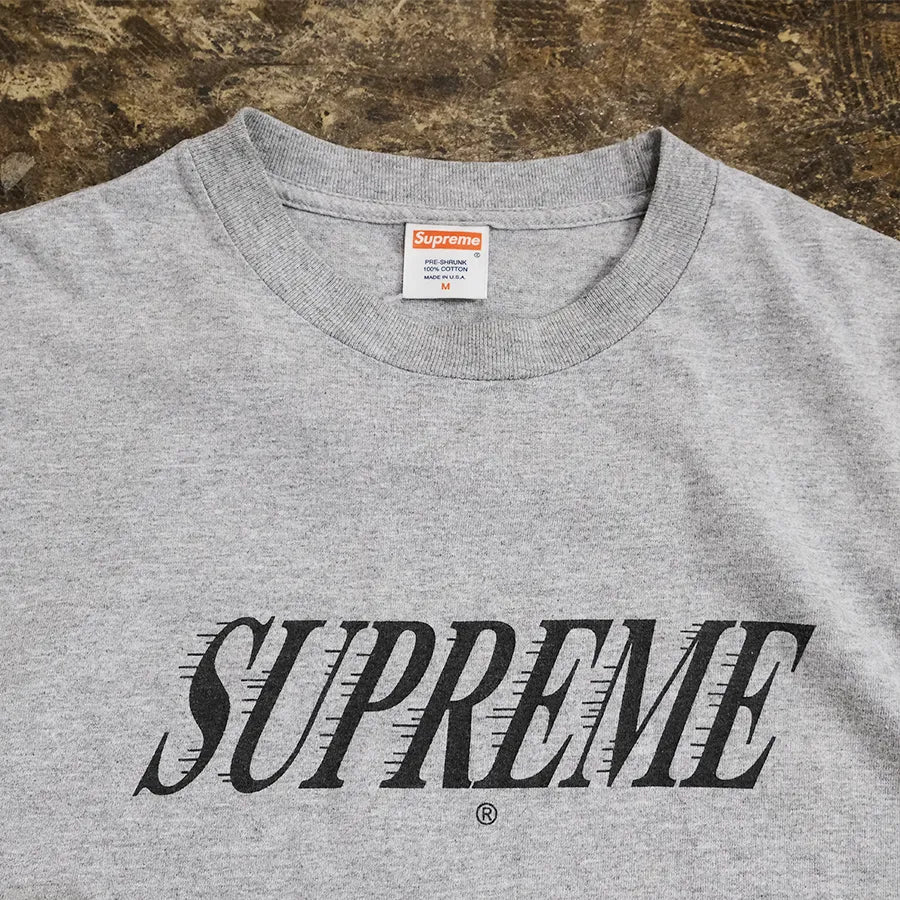 SUPREME T-SHIRT B PLEASE GREY