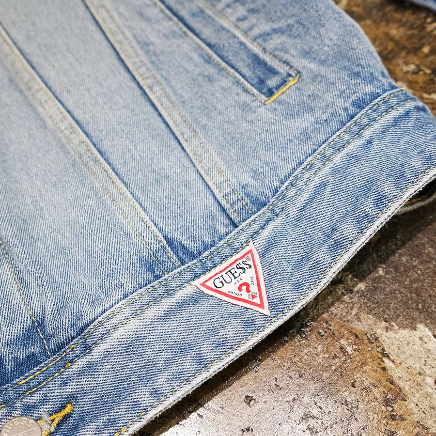 GUESS ORIGINALS ASAP ROCKY DILLON DENIM JACKET JAPAN LIGHT INDIGO