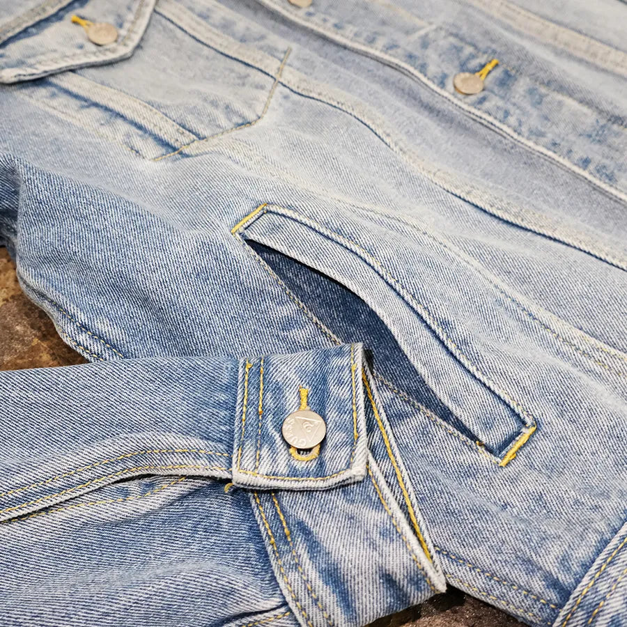 GUESS ORIGINALS ASAP ROCKY DILLON DENIM JACKET JAPAN LIGHT INDIGO