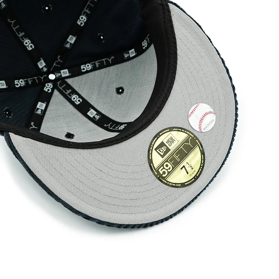 PACKER X NEW ERA NEW YORK YANKEES 59FIFTY FITTED "CORD" NAVY