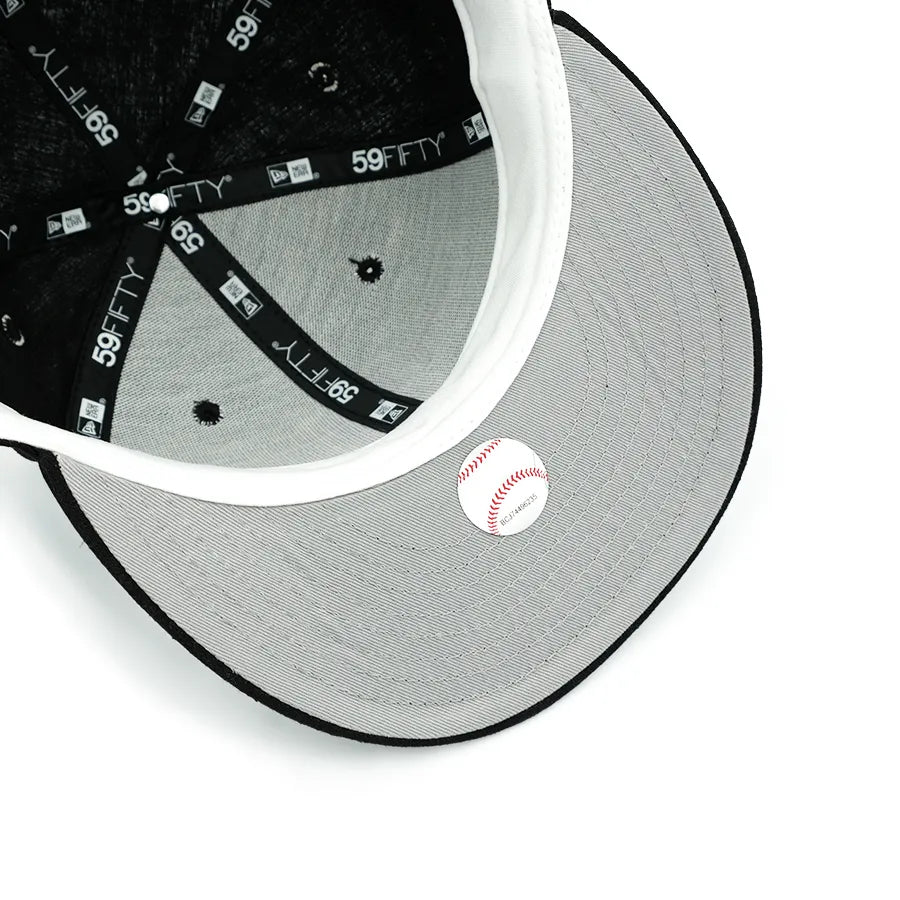PACKER X NEW ERA NEW YORK METS 59FIFTY FITTED "LINEN" BLACK