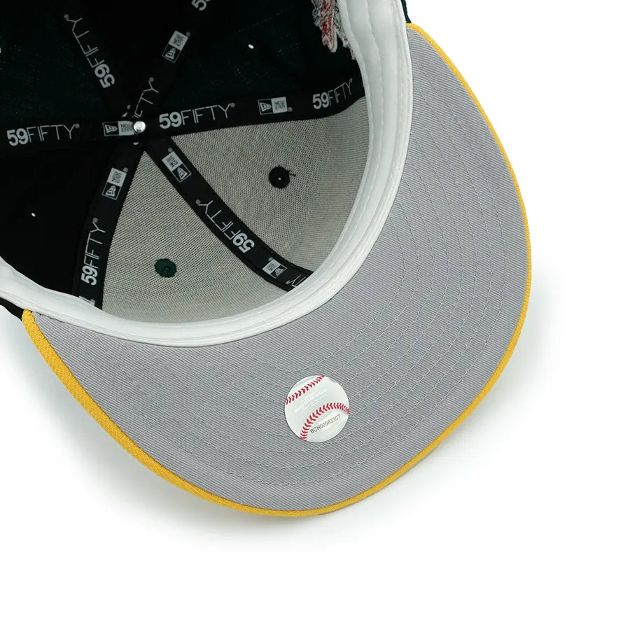 NEW ERA SAN FRANCISCO GIANTS OAKLAND ATHLETICS 59FIFTY FITTED "1989 WORLD SIRIES BATTLE OF THE BAY"