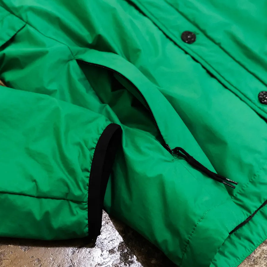 STONE ISLAND PRIMALOFT NYLON COACH JACKET GREEN