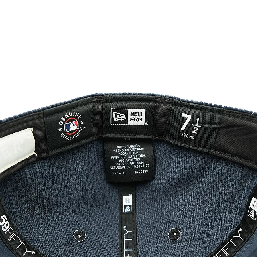 PACKER X NEW ERA NEW YORK YANKEES 59FIFTY FITTED "CORD" NAVY
