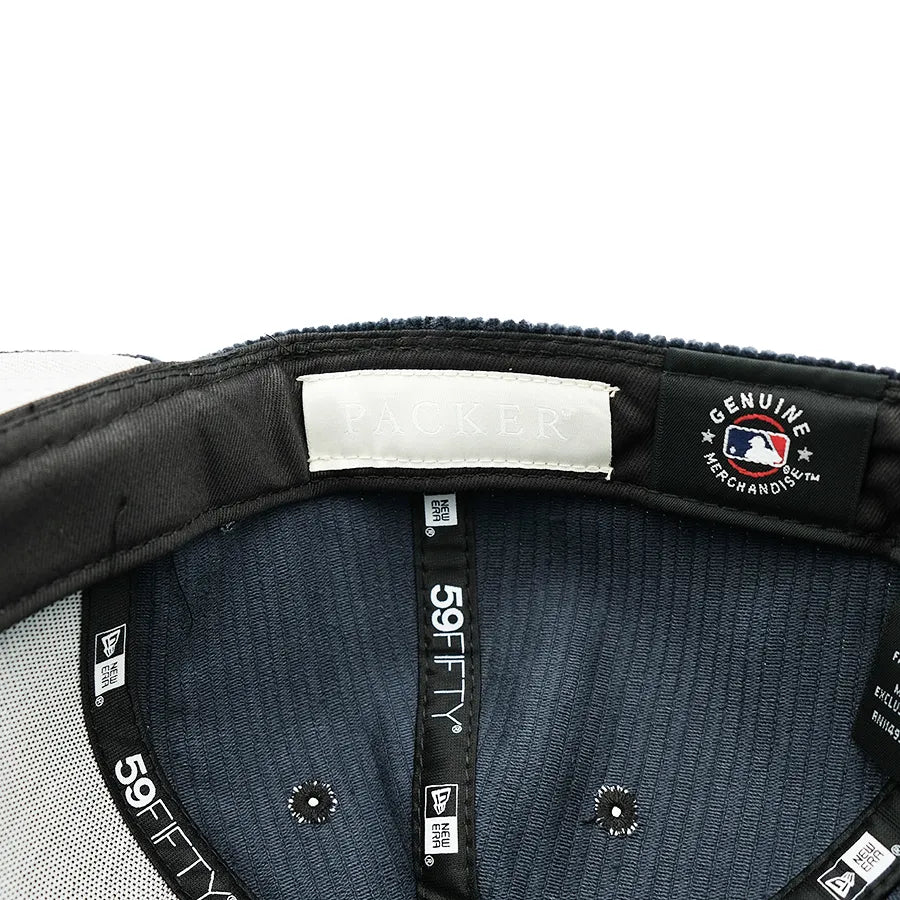 PACKER X NEW ERA NEW YORK YANKEES 59FIFTY FITTED "CORD" NAVY