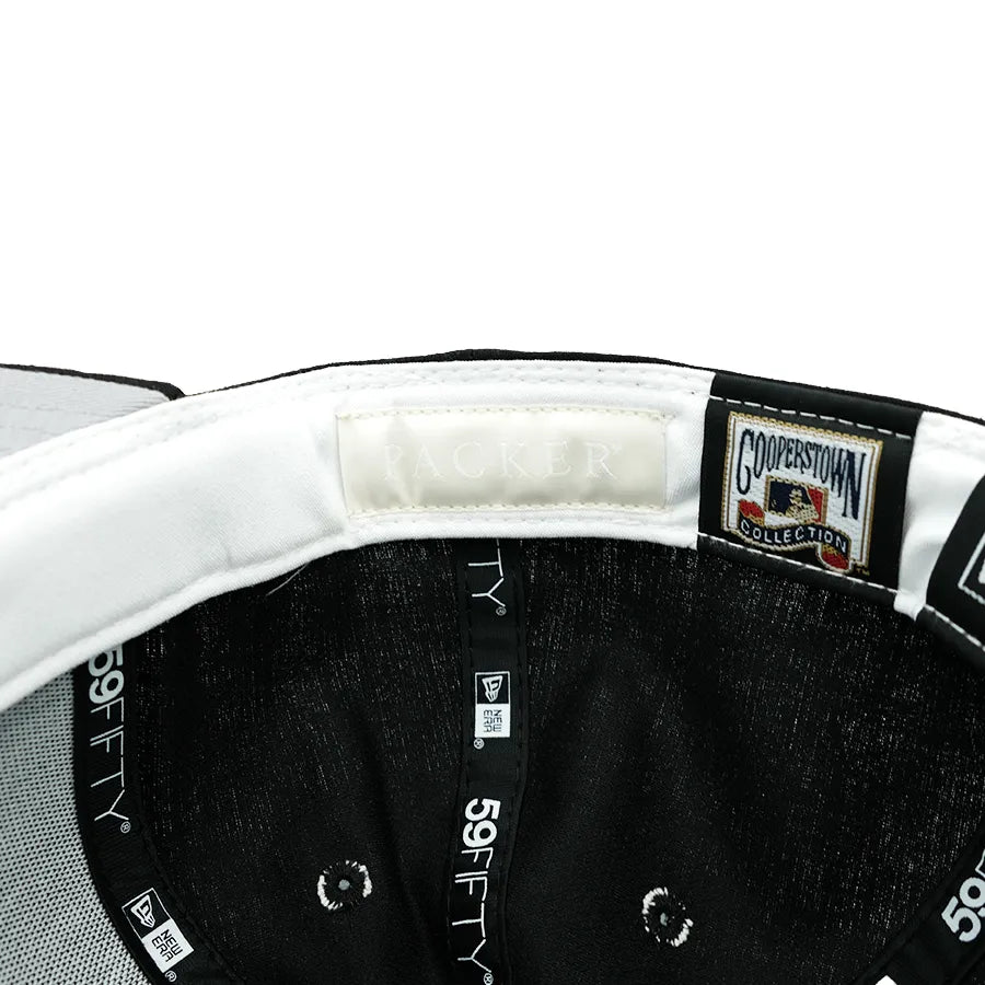 PACKER X NEW ERA NEW YORK METS 59FIFTY FITTED "LINEN" BLACK