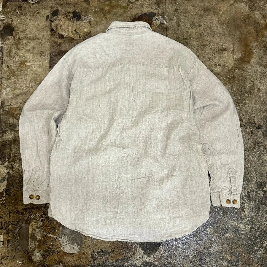 GAP '90 LONG SLEEVE SHIRT IVORY