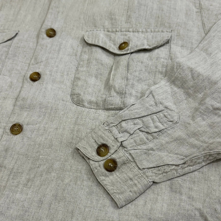 GAP '90 LONG SLEEVE SHIRT IVORY