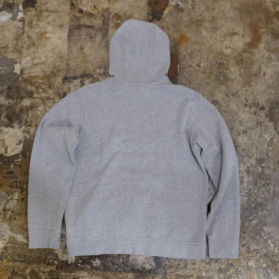 NIKE NEW YORK YANKEES SCRIPT LOGO HOODY GREY