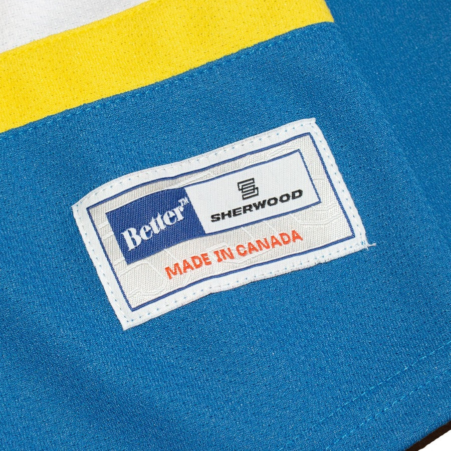 BETTER™ GIFT SHOP X SHERWOOD “B LOGO” AWAY HOCKEY JERSEY