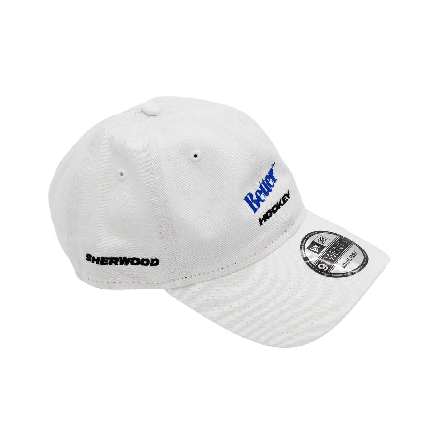 Better_GiftShopSherwoodBetter_HockeyWhiteNewEraAdjustableHat_3