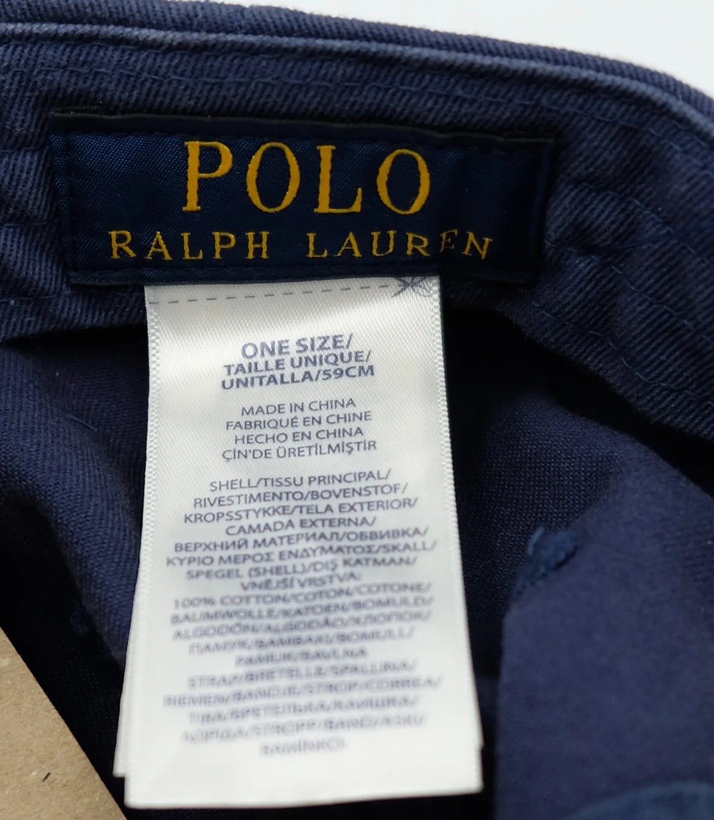 POLO RALPH LAUREN 1992 HAT TIE DYE NAVY