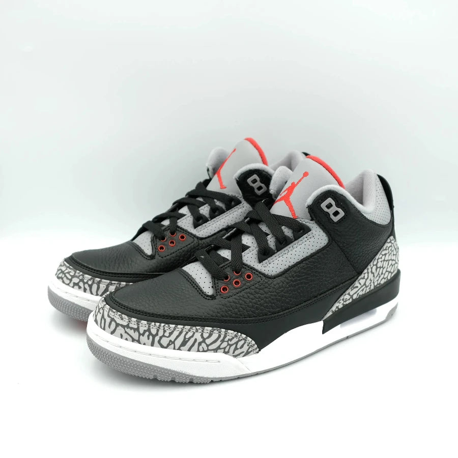 AIR JORDAN 3 RETRO OG "BLACK CEMENT" 2018 (20241016003)