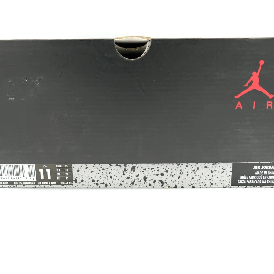 AIR JORDAN 6 RETRO "MAROON" 2015 (20241029004)