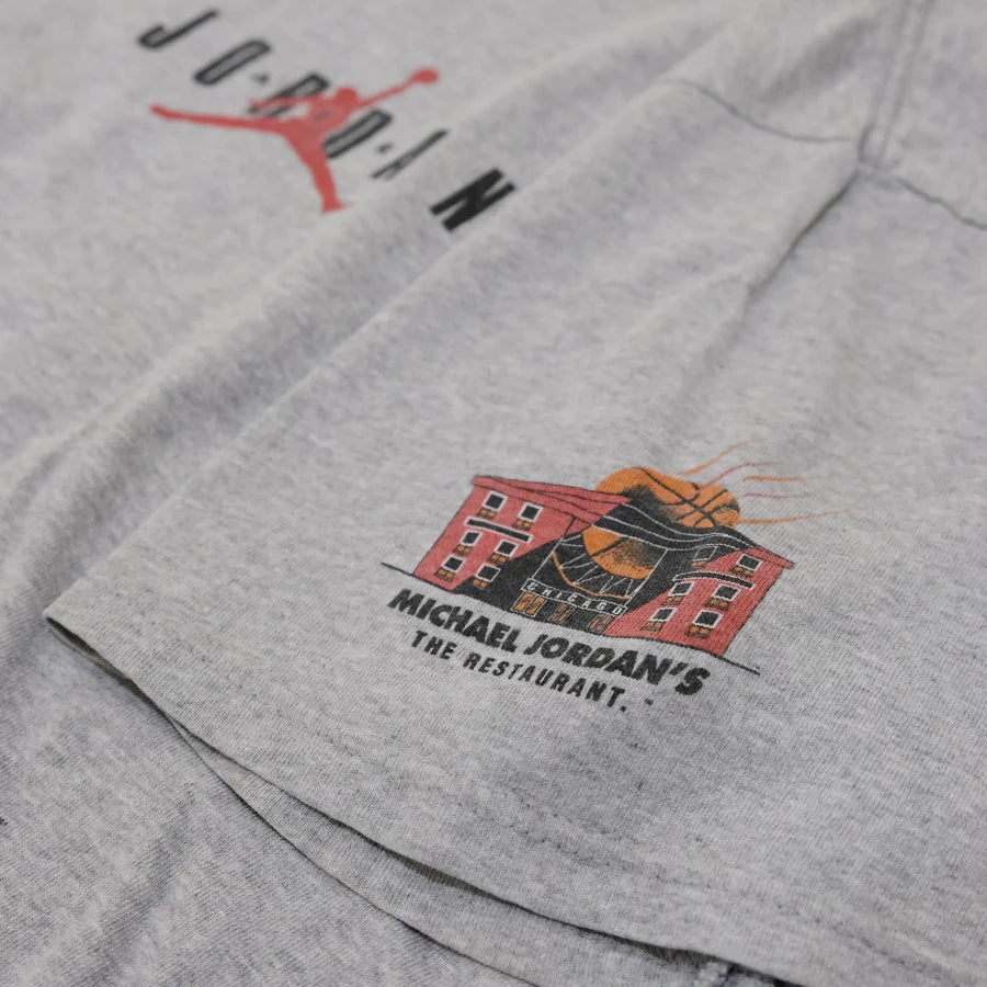 NIKE JORDAN MICHAEL JORDAN'S RESTAURANT T-SHIRT GREY