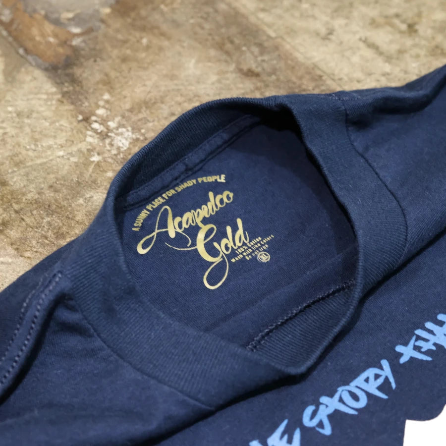 UNION ACAPULCO GOLD T-SHIRT NAVY